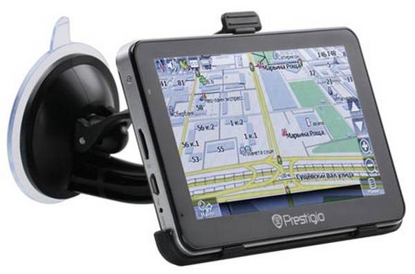 Автомобильный GPS-навигатор Prestigio Geovision 350 с фото