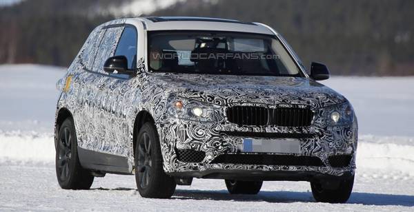 BMW X3 нового поколения замечен на тестах - фото