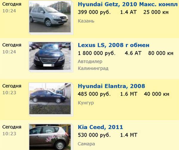 Как купить или продать на Авито авто с пробегом - фото