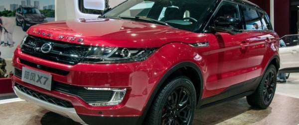 Стали известны цены на Landwind X7 - китайского «клона» Range Rover Evoque - фото