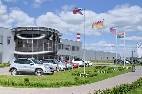 В Калуге остановлено производство на заводе Volkswagen - фото