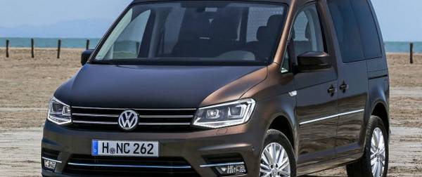Volkswagen представит Caddy с газовой установкой с фото